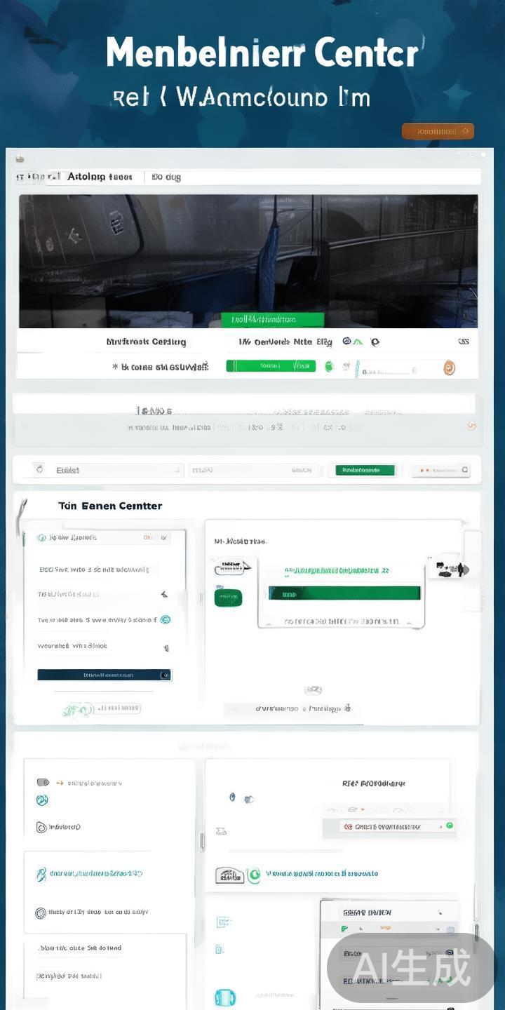 2.&nbsp;进入会员中心
登录后，找到页面上的“会员中